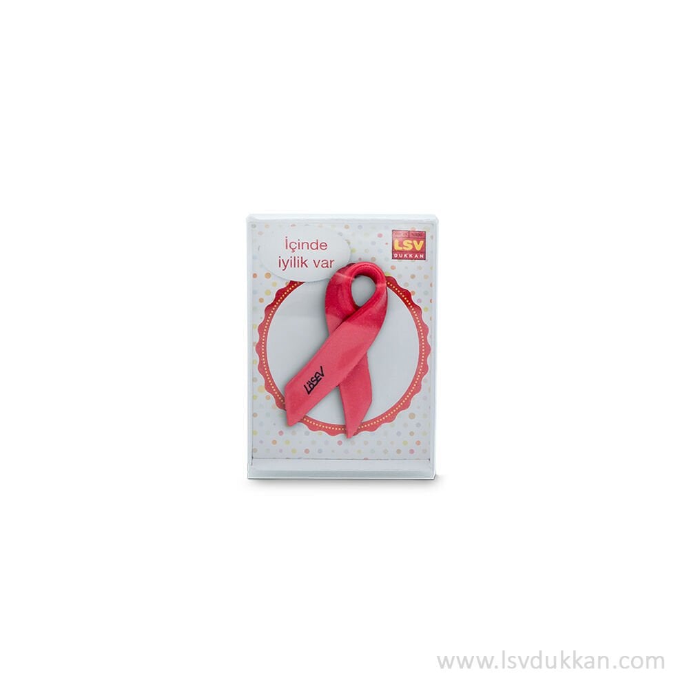 FARKINDALIK KURDELESİ PEMBE ROZET
