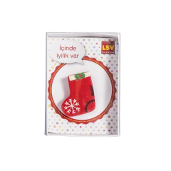Lsv Yılbaşı Çorap Rozet