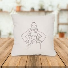 BABALAR GÜNÜ EN İYİ ARKADAŞIM YASTIK