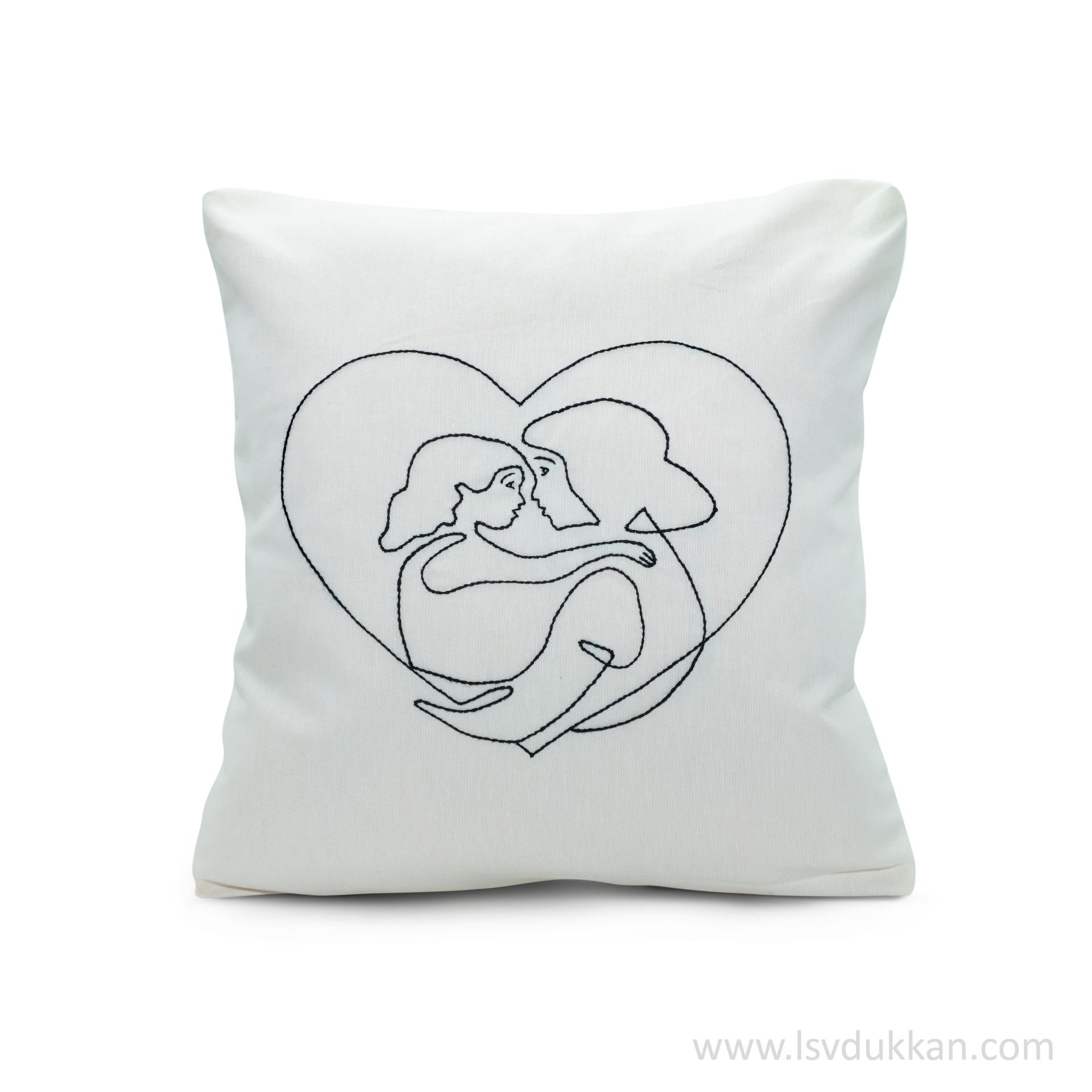 ANNEMLE GÖZ GÖZE KIZ YASTIK