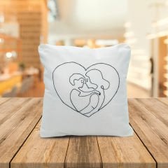 ANNEMLE GÖZ GÖZE ERKEK YASTIK