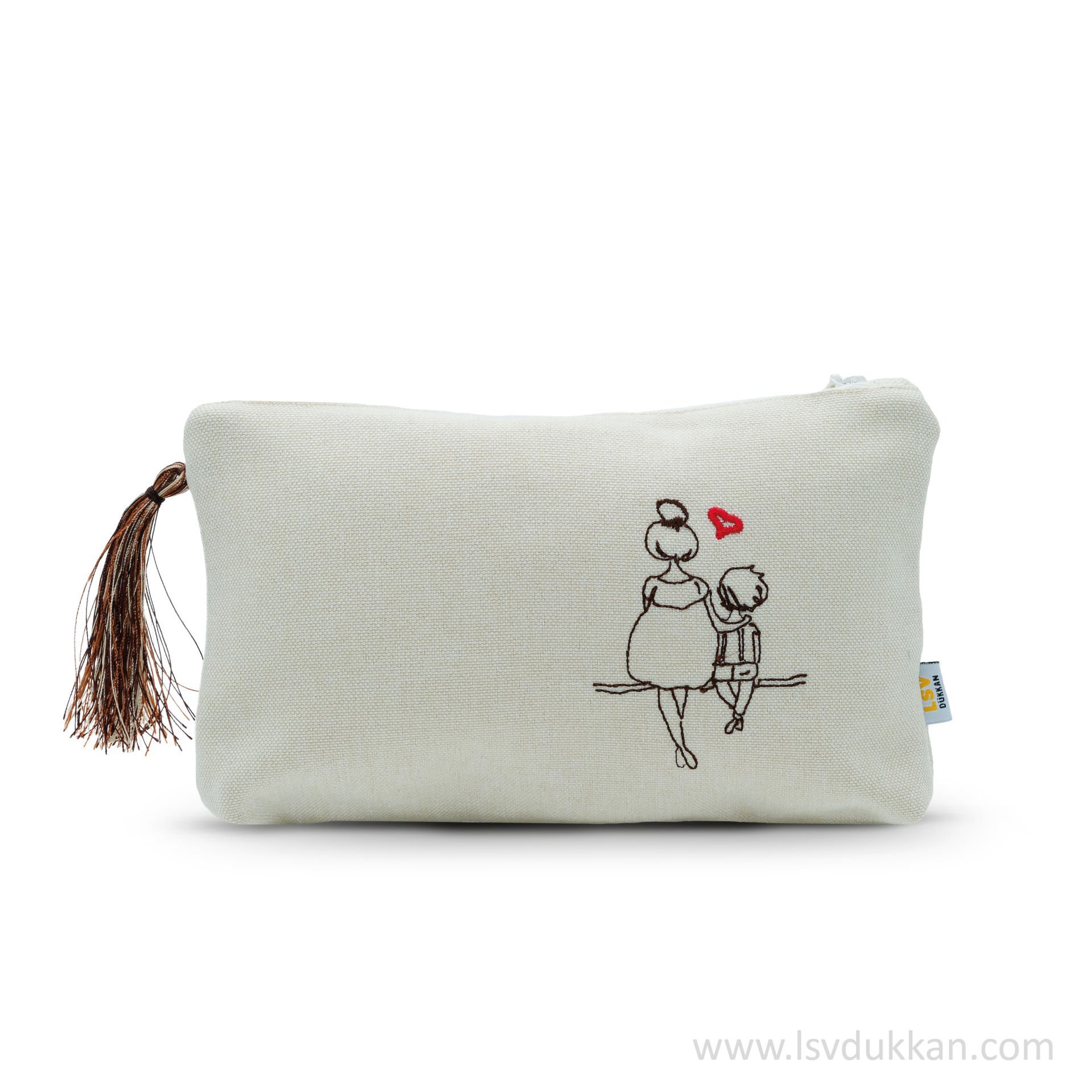 ÇANTA-ANNE OĞUL İŞLEMELİ EL ÇANTASI