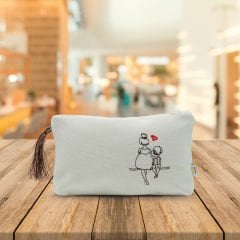 ÇANTA-ANNE OĞUL İŞLEMELİ EL ÇANTASI