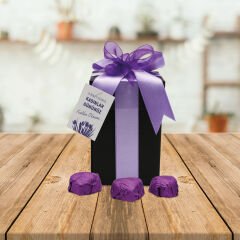 LSV ÇİKOLATA-SÜTLÜ PRALİN AKORDİYON KUTU 12'Lİ