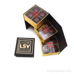 LSV ÇİKOLATA-SÜTLÜ PRALİN AKORDİYON KUTU 12'Lİ