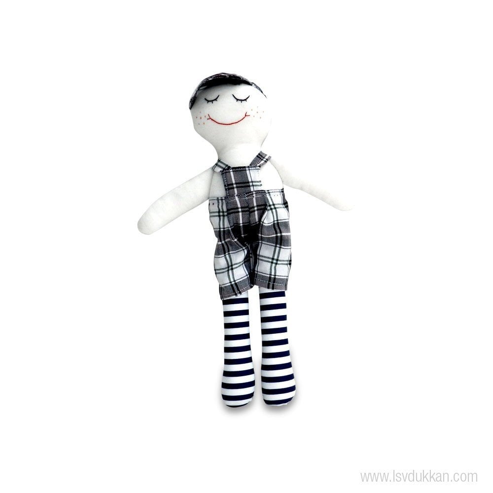 Lsv Çizgili Erkek Bez Bebek