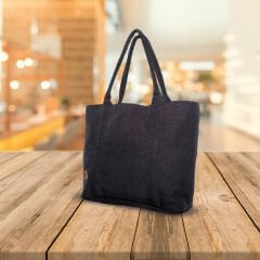 LSV KETEN YAZLIK KOL ÇANTASI Füme