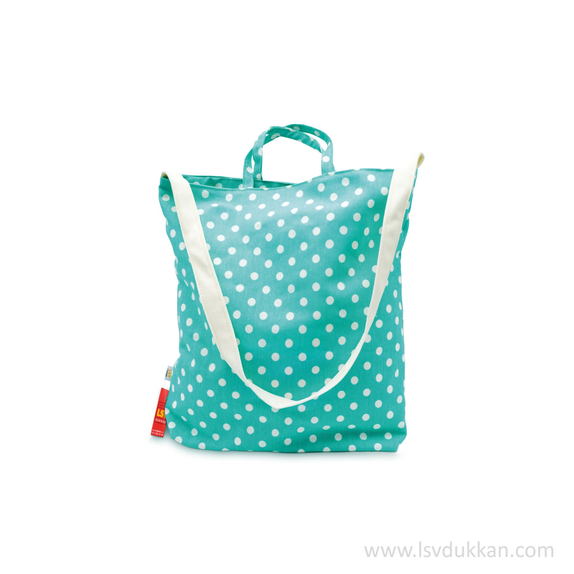 LSV ÇANTA - PUANTİYELİ YEŞİL