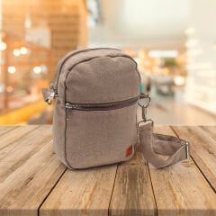 ÇİFT FERMUARLI TARÇIN ÇANTA