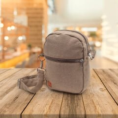 ÇİFT FERMUARLI TARÇIN ÇANTA