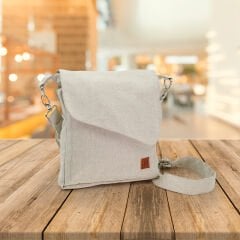 İBİZA KAPAKLI BEJ ÇANTA