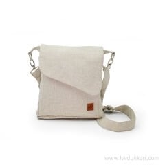 İBİZA KAPAKLI BEJ ÇANTA