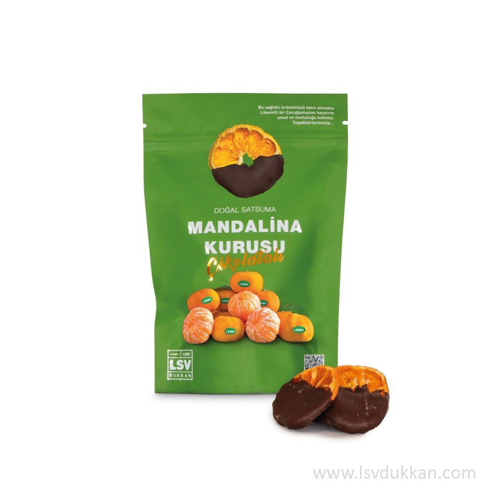 Çikolatalı Mandalina Kurusu 100 GR