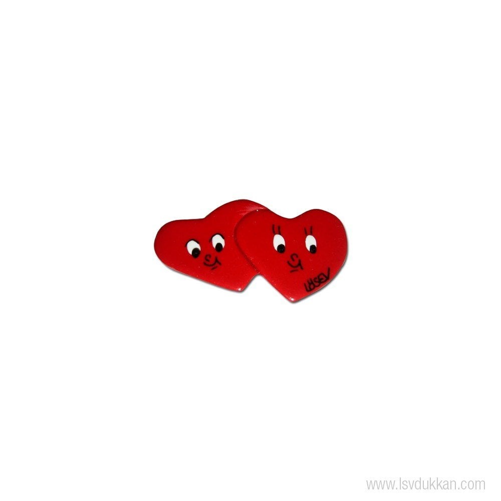 Lsv Kırmızı Küçük Kalpler Magnet