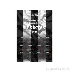 RENKLİ DUVAR TAKVİMİ-2026