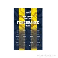 RENKLİ DUVAR TAKVİMİ-2026