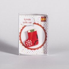 Lsv Yılbaşı Çorabı Magnet