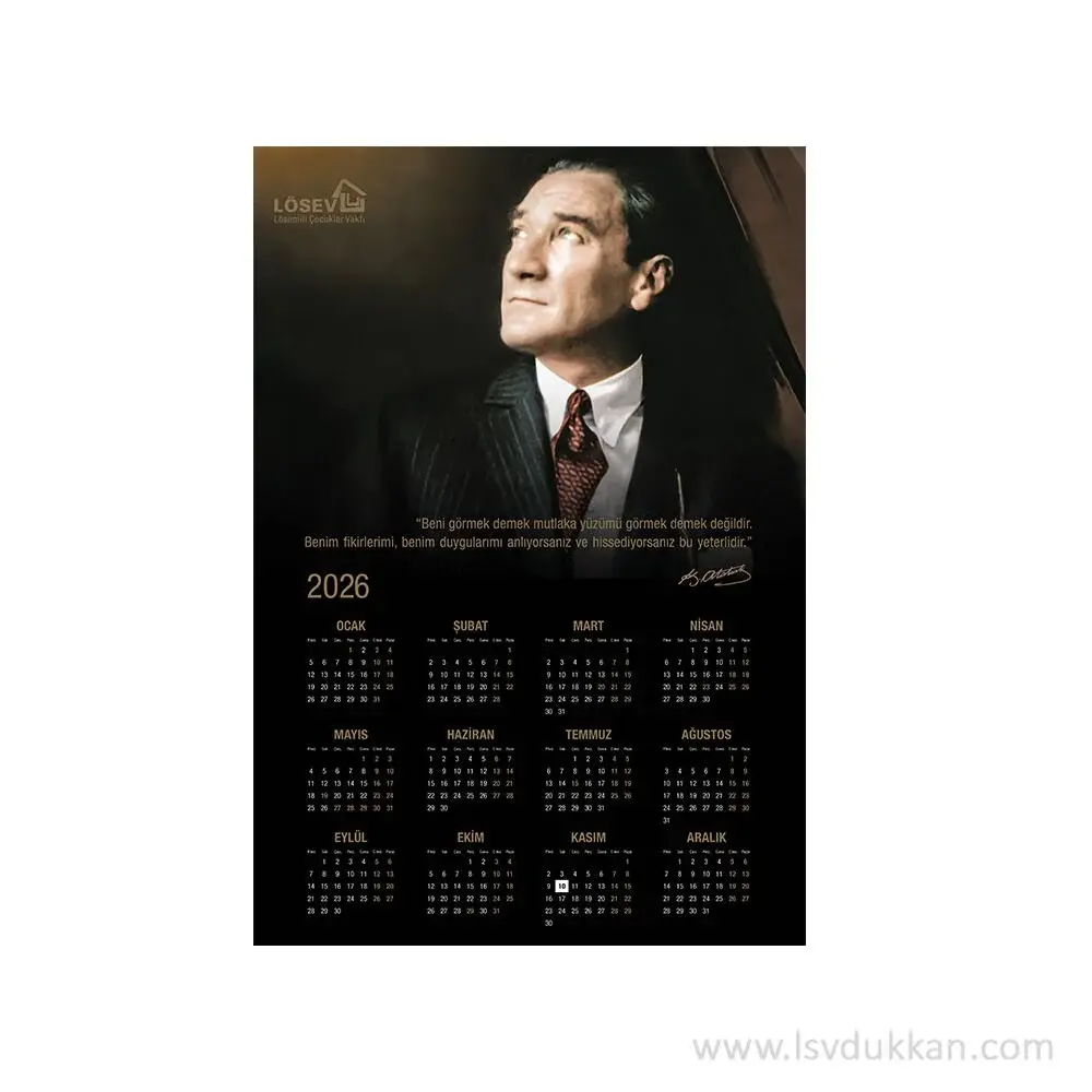 ATA DUVAR TAKVİMİ-BENİ GÖRMEK