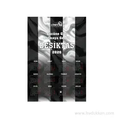 Duvar Takvimi - Beşiktaş