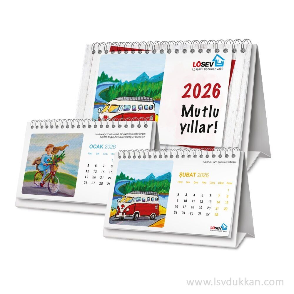 MASA TAKVİMİ-KARTPOSTAL YATAY