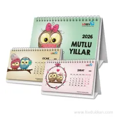 MASA TAKVİMİ-BAYKUŞ YATAY