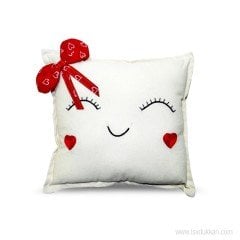 Lsv Sevgi Figürlü  Kız Yastık