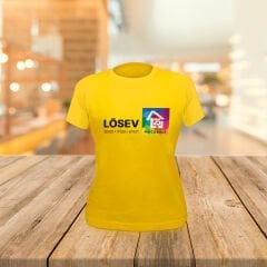 25.YIL T-SHİRT SARI