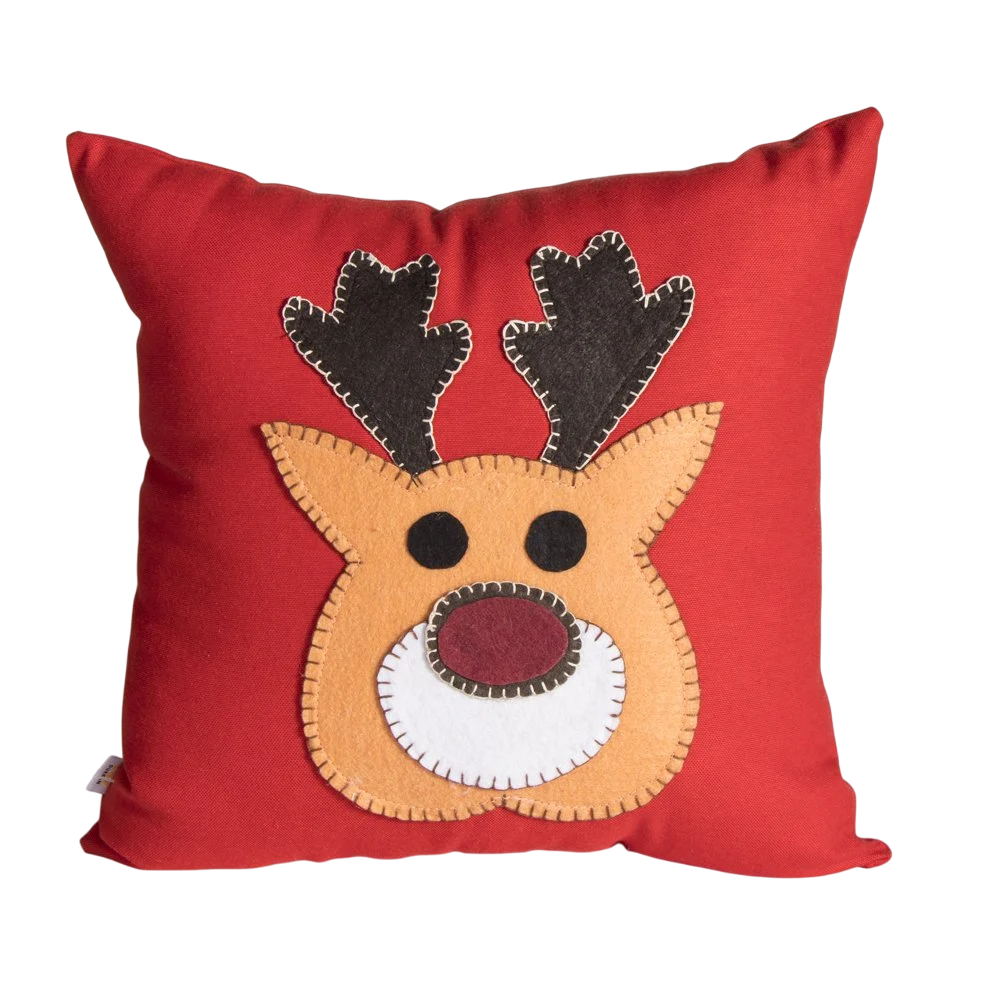 Lsv Geyik Kafalı Yastık 30*30