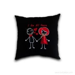 Lsv I Am All Yours Yastık Siyah