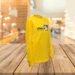 25.YIL UZUN KOL T-SHİRT SARI