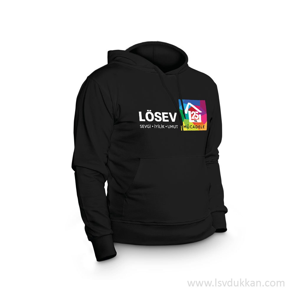 25.YIL SWEATSHIRT SİYAH