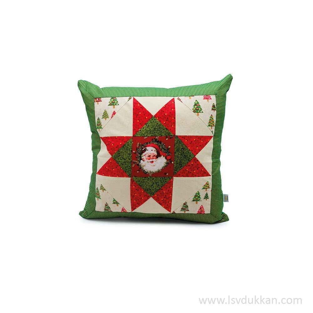 GÜNSU GÜNGÖR NOEL BABA YASTIK YEŞİL