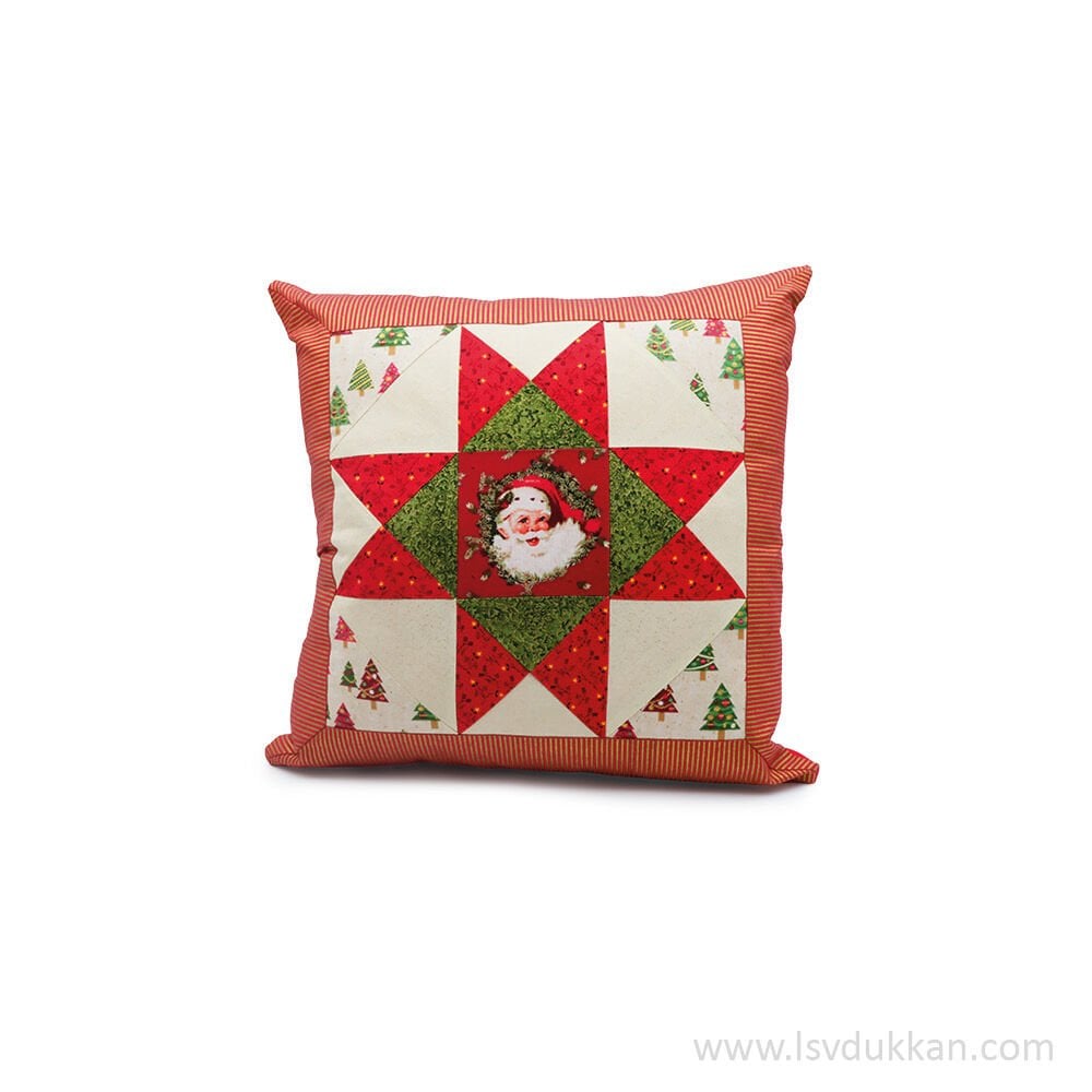 GÜNSU GÜNGÖR NOEL BABA YASTIK KIRMIZI