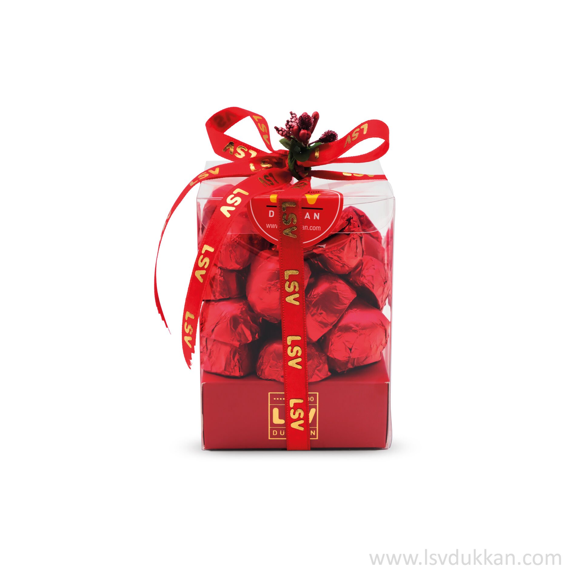 LSV ÇİKOLATA- KARE KUTU 300 GR SÜTLÜ ÇİK.