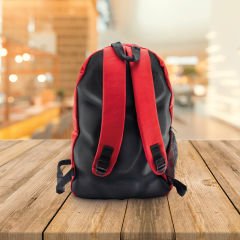 25.YIL SIRT ÇANTASI KIRMIZI BÜYÜK LOGO