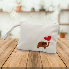 FİL İŞLEMELİ EL ÇANTASI