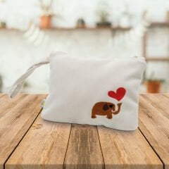 FİL İŞLEMELİ EL ÇANTASI