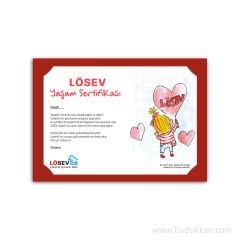 A5 PASPARTU ÇOCUK ÇİZİM KALP