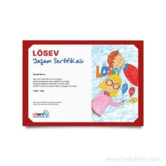 A5 PASPARTU ÇOCUK ÇİZİM SEVGİ