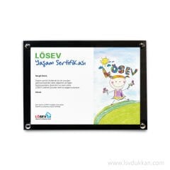 A5 AHŞAP ÇOCUK ÇİZİM UMUT