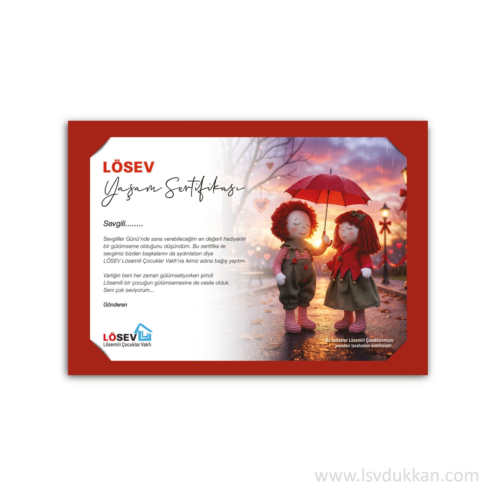 A5 PASPARTU SEVGİ ÇOCUKLARI