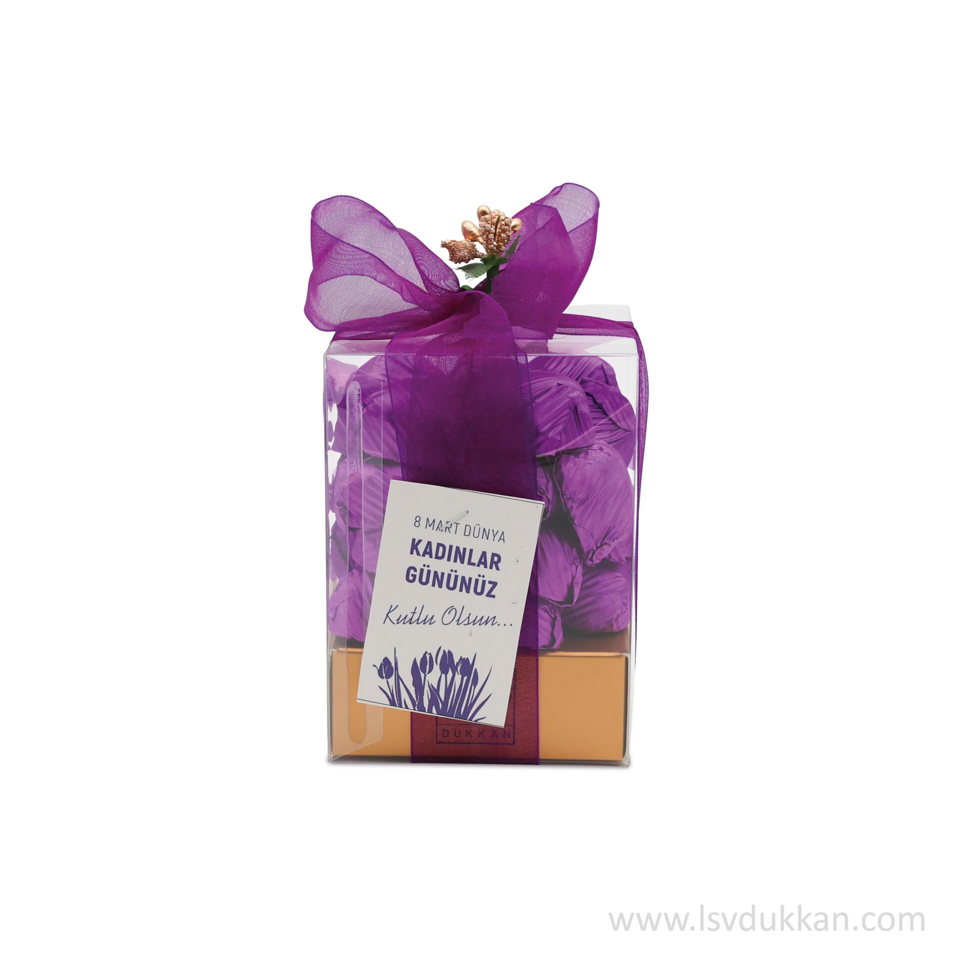 KARE KUTU 300 GR SÜTLÜ ÇİK. MOR