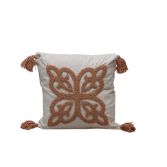 KREM RENGİ PUNCH YASTIK SÜTLÜ KAHVE