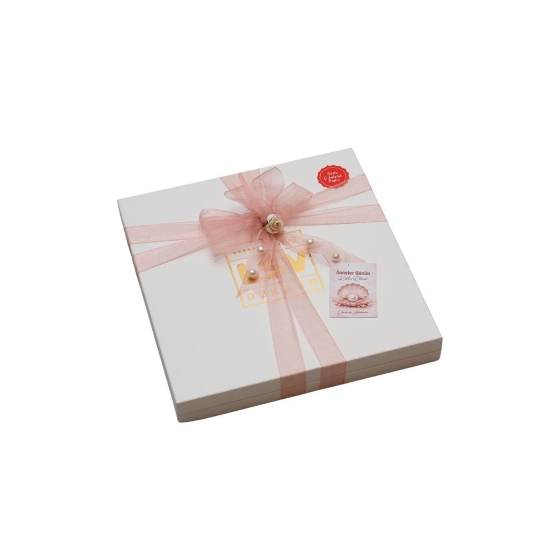 LSV ÇİKOLATA - ANNELER GÜNÜ 25'Lİ SÜTLÜ BEYAZ KUTU