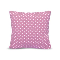 PUANTİYELİ PEMBE 45*45 YASTIK