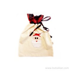 Lsv Noel Baba Figürlü Hediye Kesesi