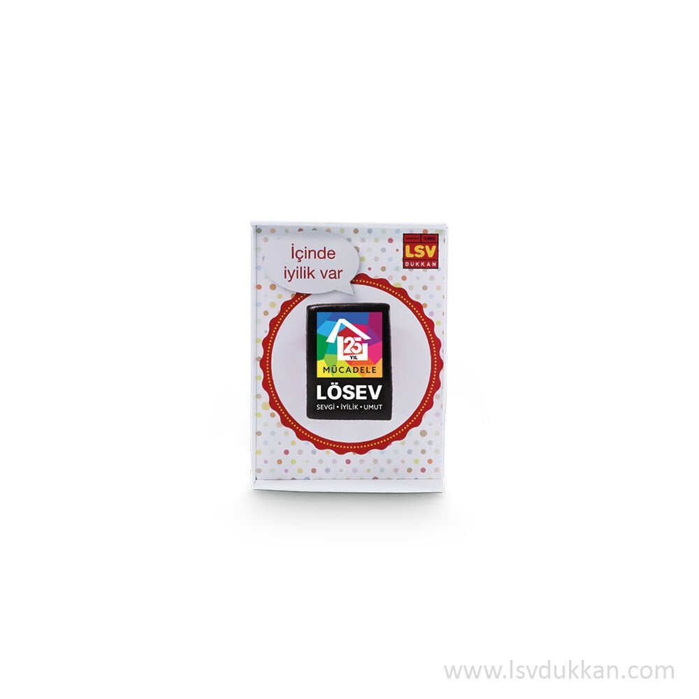 25. YIL ROZET BÜYÜK Siyah