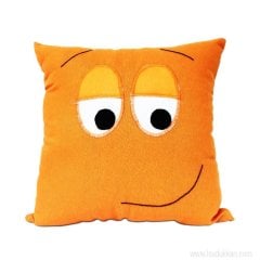 Lsv Emoji Bilgeç Turuncu Yastık