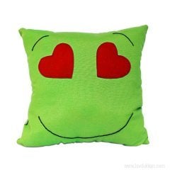 Lsv Emoji Kalpgöz Yeşil Yastık