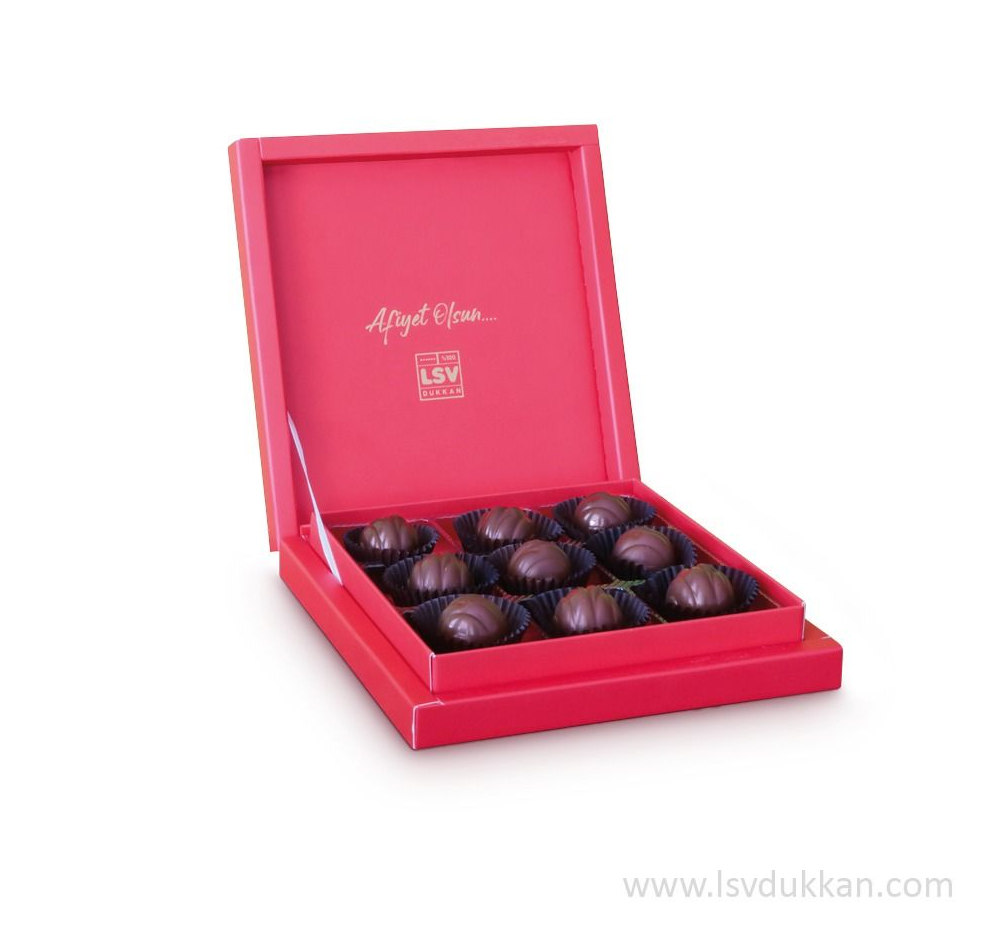 LSV Spesiyal Fındıklı Pralin 9'lu Kırmızı